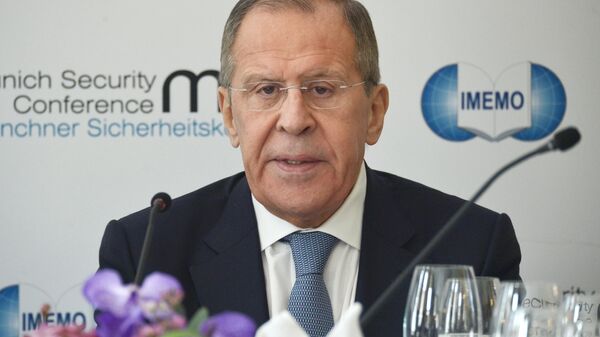 Министр иностранных дел РФ Сергей Лавров на Мюнхенской конференции по безопасности Министр иностранных дел РФ Сергей Лавров на Мюнхенской конференции по безопасности