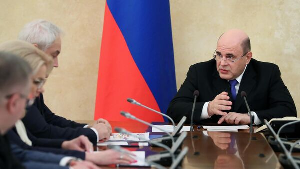 Председатель правительства РФ Михаил Мишустин проводит оперативное совещание с членами правительства. 17 февраля 2020 Председатель правительства РФ Михаил Мишустин проводит оперативное совещание с членами правительства. 17 февраля 2020