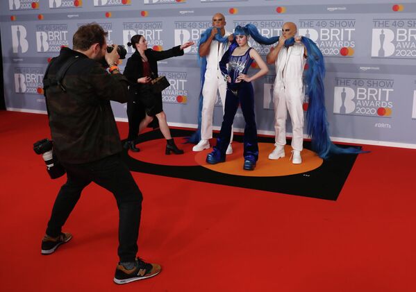 Певица Ashnikko на церемонии вручения премии Brit Awards в Лондоне Певица Ashnikko на церемонии вручения премии Brit Awards в Лондоне
