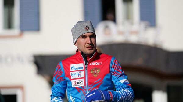 Российский биатлонист Евгений Гараничев