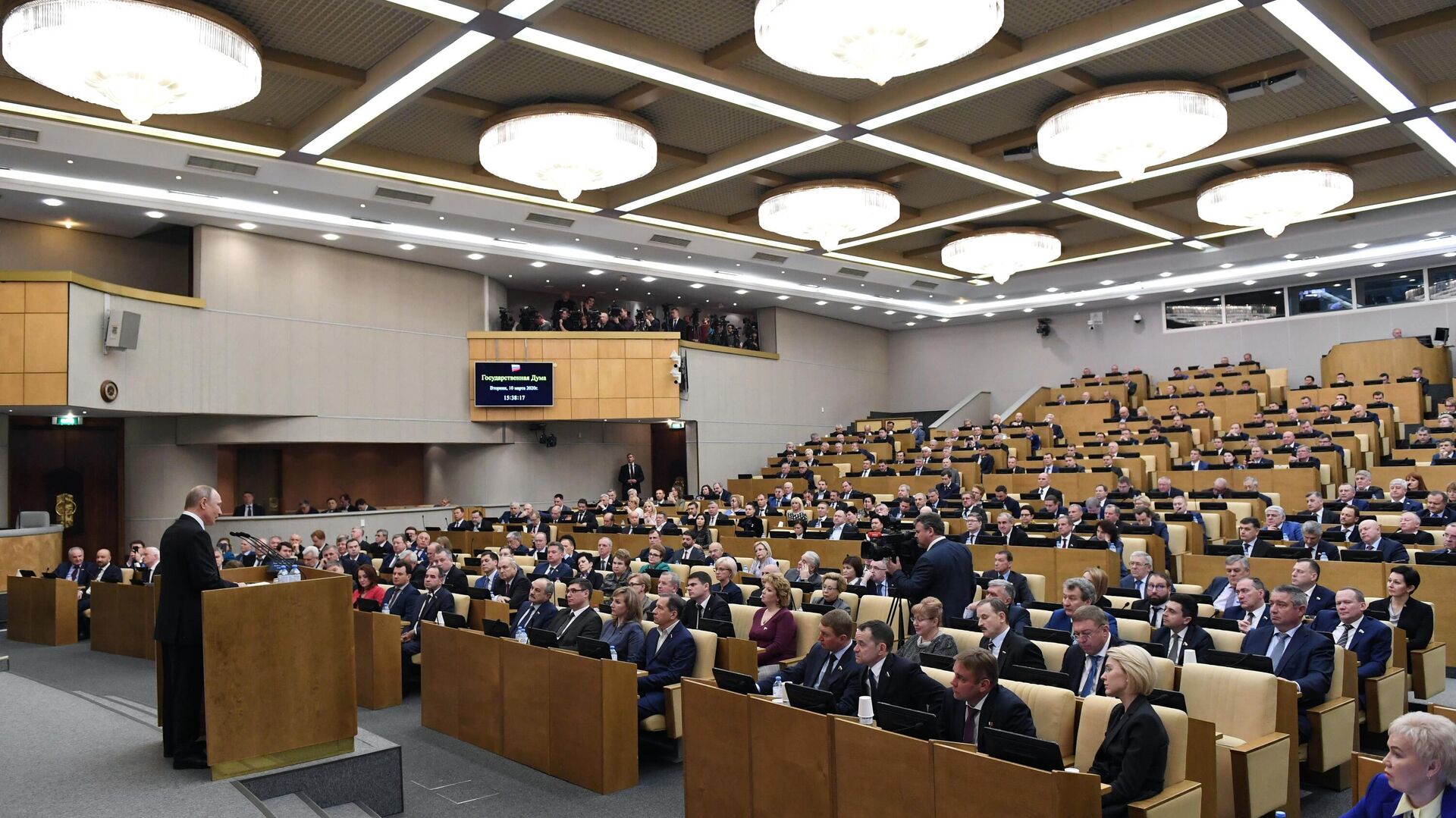 Путин встретится с депутатами Госдумы 21 июня