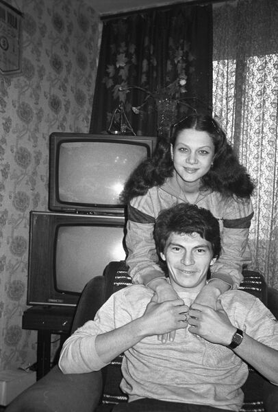 Ринат Дасаев с первой женой Нелли Гаас Ринат Дасаев с первой женой Нелли Гаас