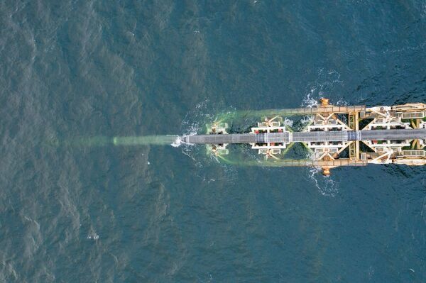 Строительство газопровода в территориальных водах Германии Строительство газопровода в территориальных водах Германии