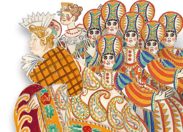 Иллюстрация к материалу Пять балетов Михаила Ларионова онлайн проекта Лаврус Иллюстрация к материалу Пять балетов Михаила Ларионова онлайн проекта Лаврус