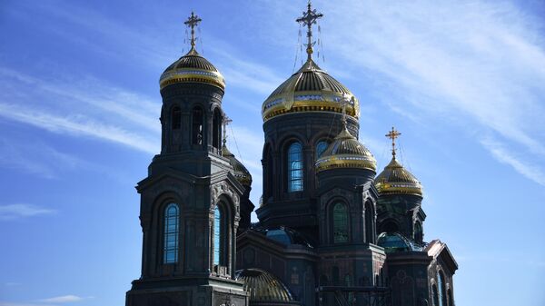 Освящение главного храма Вооруженных сил РФ в парке Патриот Освящение главного храма Вооруженных сил РФ в парке Патриот