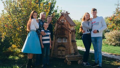 Маленькие домики от большой семьи Маленькие домики от большой семьи