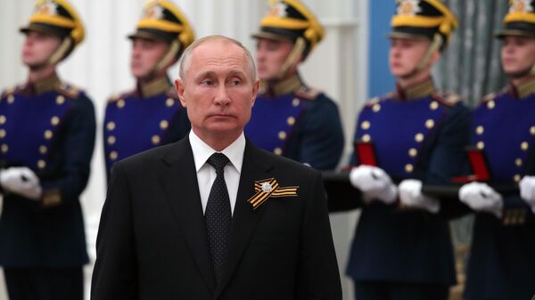 Президент России Владимир Путин на церемонии вручения государственных премий РФ Президент России Владимир Путин на церемонии вручения государственных премий РФ