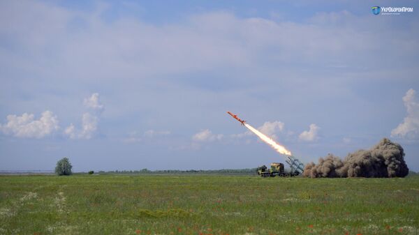 Испытание ракетного комплекса РК-360МЦ Нептун Испытание ракетного комплекса РК-360МЦ Нептун