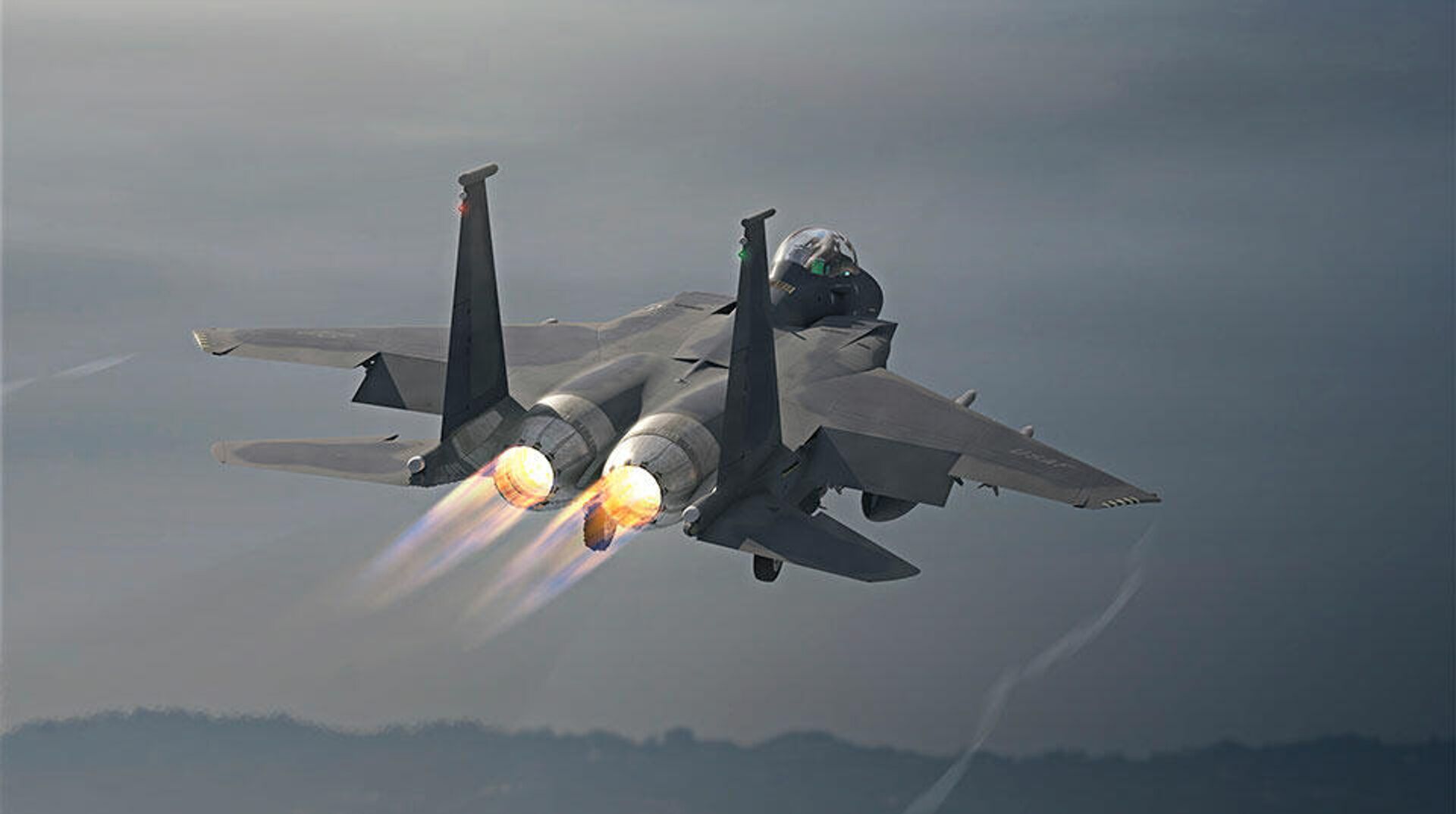 Модернизированный истребитель ВВС США F-15EX Модернизированный истребитель ВВС США F-15EX - РИА Новости, 1920, 07.04.2021