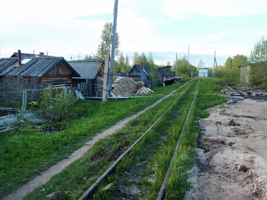 Станция в поселке Авнюгский Станция в поселке Авнюгский