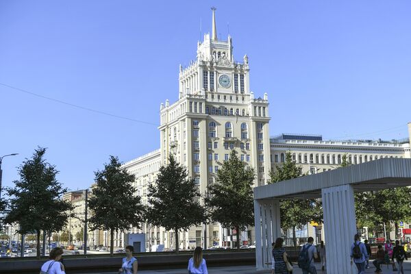 Триумфальная площадь в Москве после реконструкции Триумфальная площадь в Москве после реконструкции