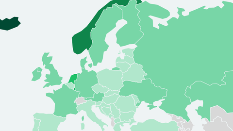 Рейтинг стран Европы по доступности электроэнергии для населения Рейтинг стран Европы по доступности электроэнергии для населения