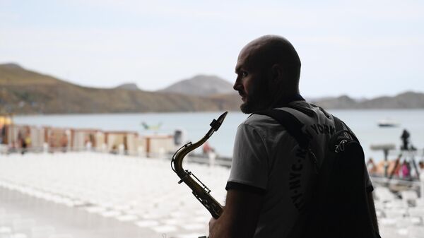 Арт-директор Международного фестиваля Koktebel Jazz Party, джазовый музыкант Сергей Головня Арт-директор Международного фестиваля Koktebel Jazz Party, джазовый музыкант Сергей Головня