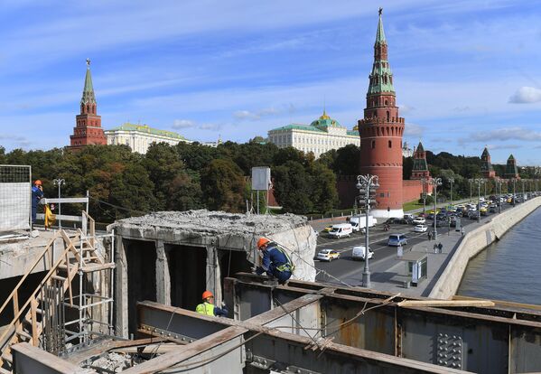 Ремонт Большого Каменного моста в Москве Ремонт Большого Каменного моста в Москве