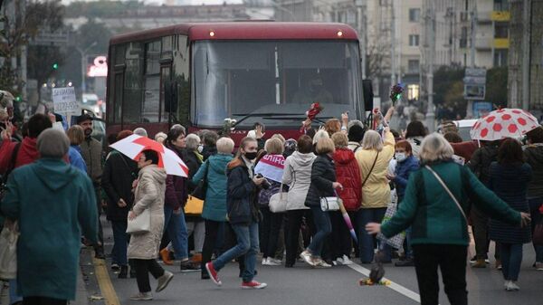 В Минске закрыли станцию метро из-за акции протеста пенсионеров