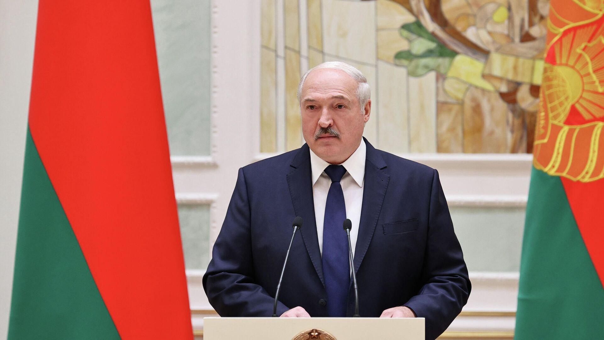 Президент Белоруссии Александр Лукашенко Президент Белоруссии Александр Лукашенко - РИА Новости, 1920, 27.11.2020