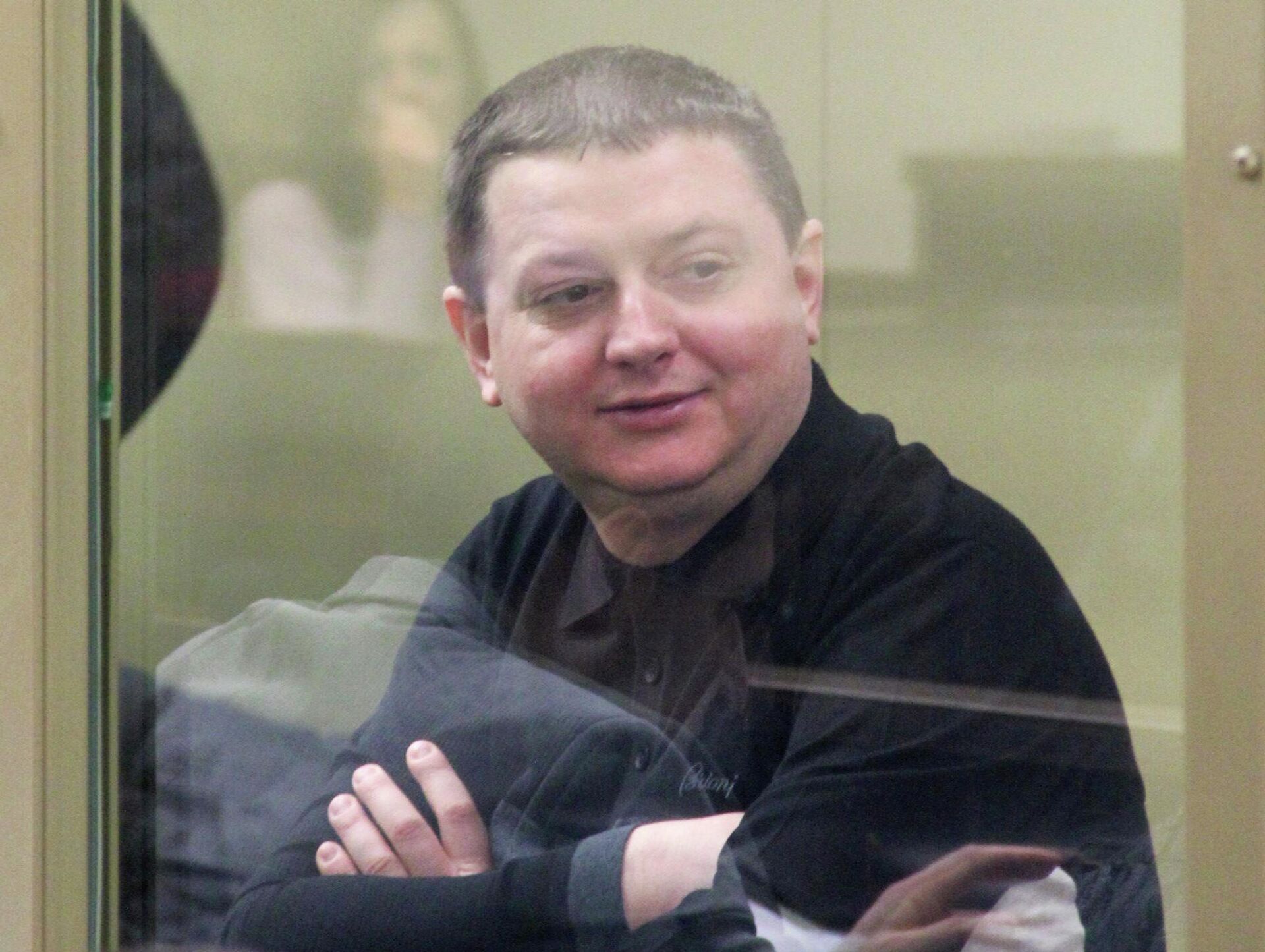 Подсудимый Вячеслав Цеповяз в зале заседаний Краснодарского краевого суда Подсудимый Вячеслав Цеповяз в зале заседаний Краснодарского краевого суда - РИА Новости, 1920, 03.11.2020