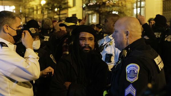 На протестных акциях в Вашингтоне задержали 33 человека
