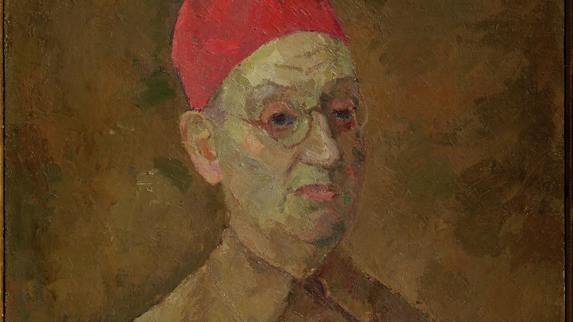 Фальк Р.Р. Автопортрет в красной феске. 1957 Фальк Р.Р. Автопортрет в красной феске. 1957 - РИА Новости, 1920, 23.12.2020