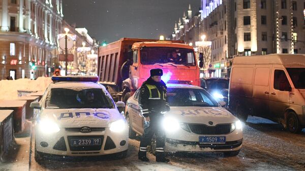 Снегопад в Москве спровоцировал большое количество мелких ДТП