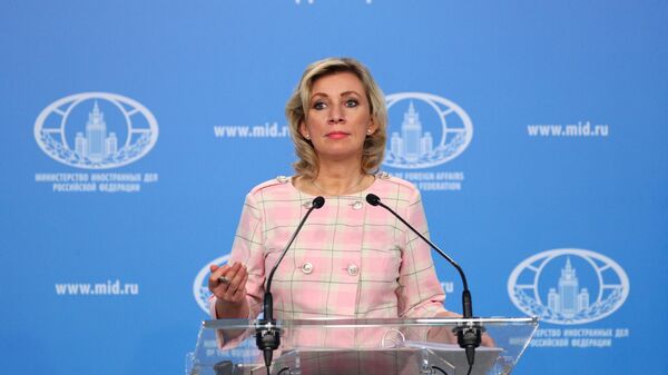 Захарова заявила, что Запад продолжает агрессивное наступление на Россию