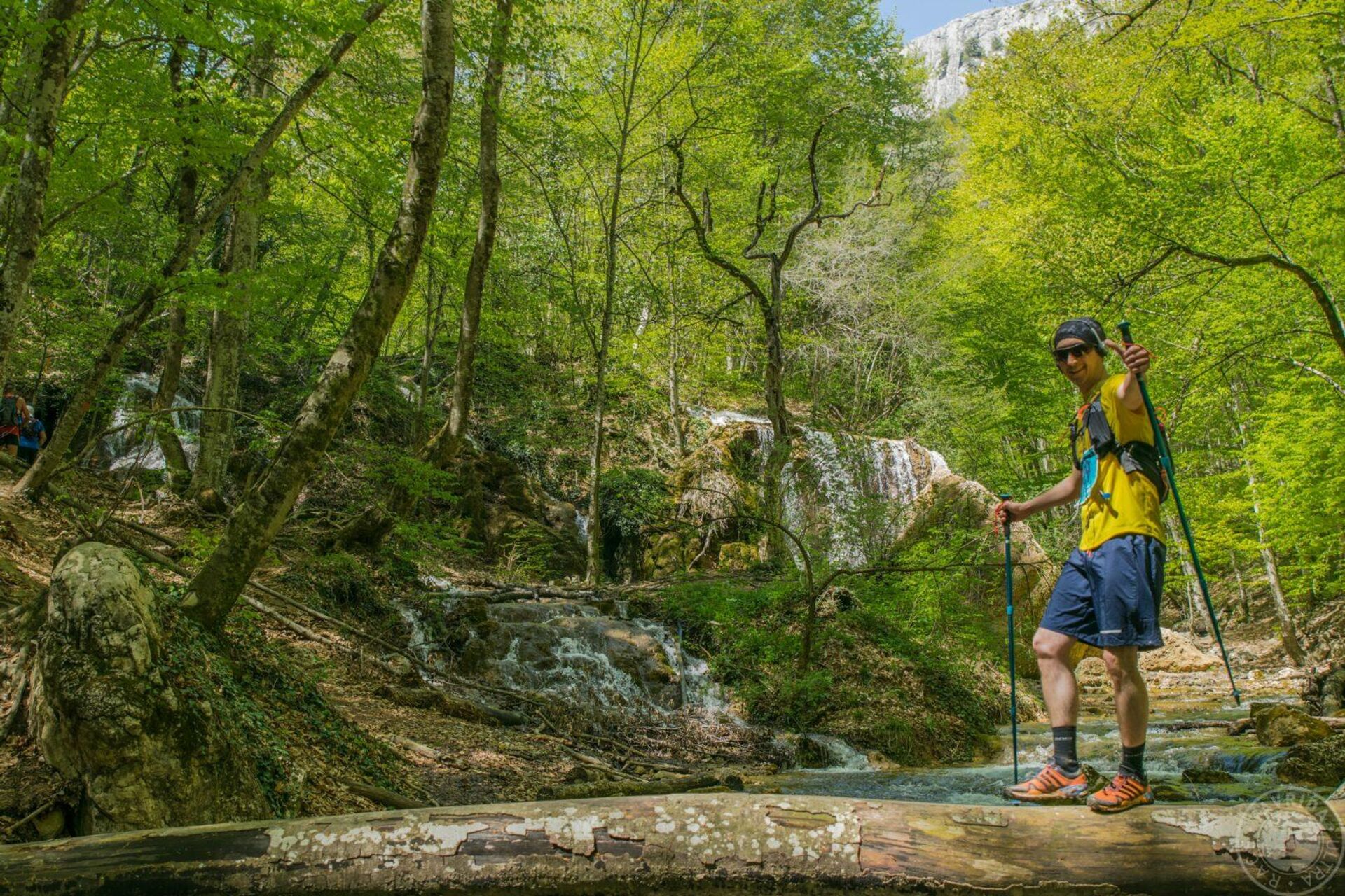 Участник фестиваля Crimea Trail Festival в Крыму Участник фестиваля Crimea Trail Festival в Крыму - РИА Новости, 1920, 18.03.2021