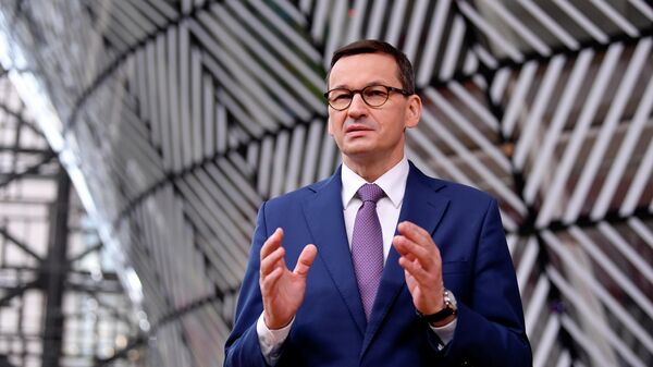 Премьер-министр Польши Матеуш Моравецкий Премьер-министр Польши Матеуш Моравецкий
