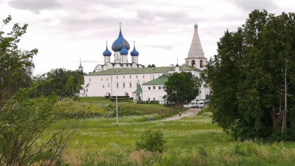 Вид на Суздальский кремль Вид на Суздальский кремль