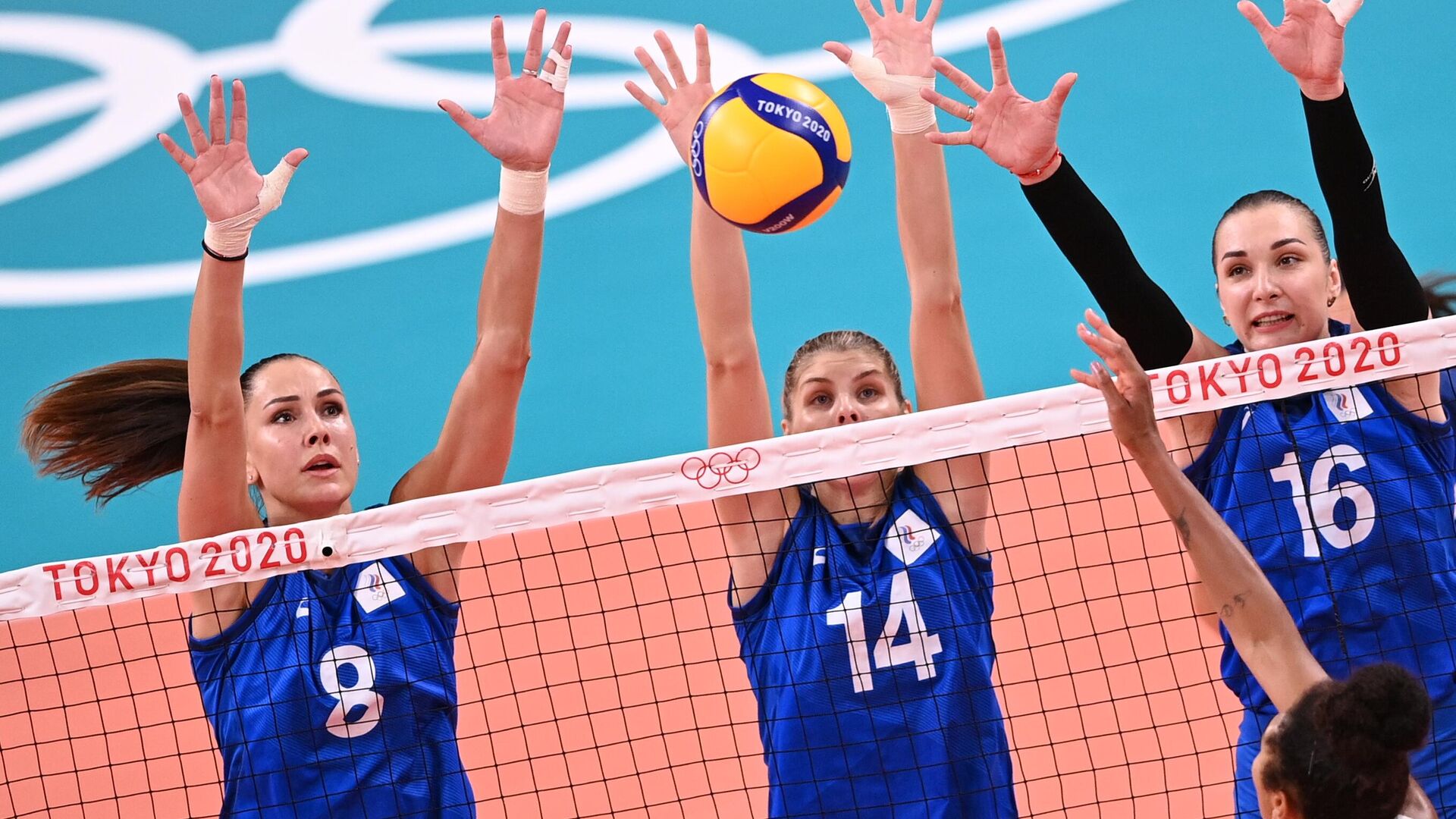 Игры в волейбол женщины. Женская сборная России по волейболу на Олимпийских играх Токио.