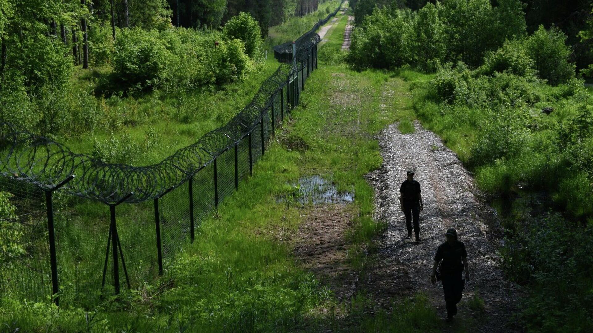 Латвийско-белорусская граница Латвийско-белорусская граница - РИА Новости, 1920, 18.08.2021