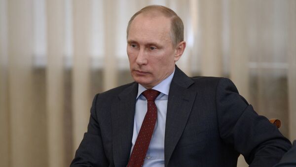 Президент России Владимир Путин. Архивное фото Президент России Владимир Путин. Архивное фото
