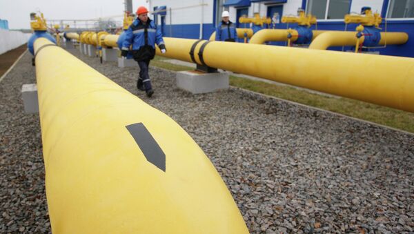 На территории газораспределительной станции. Архивное фото На территории газораспределительной станции. Архивное фото