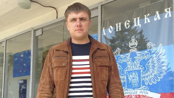 Народный мэр Горловки Александр Сапунов, архивное фото Народный мэр Горловки Александр Сапунов, архивное фото