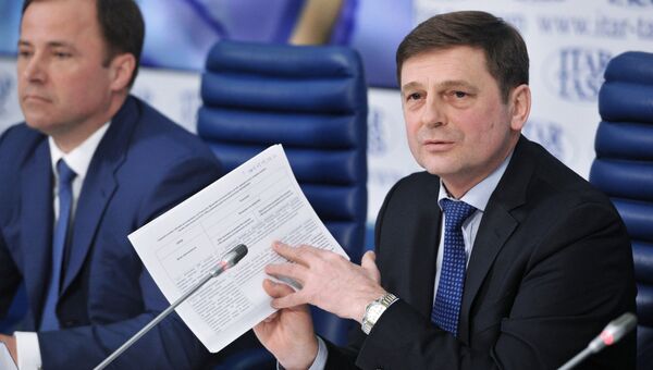Руководитель Федерального космического агентства Олег Остапенко. Архивное фото Руководитель Федерального космического агентства Олег Остапенко. Архивное фото