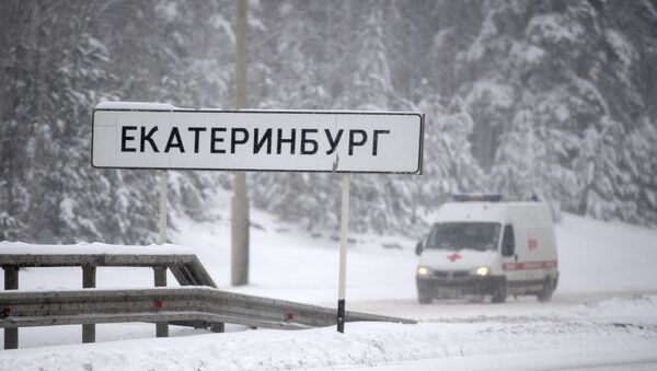 Метель в Екатеринбурге Метель в Екатеринбурге