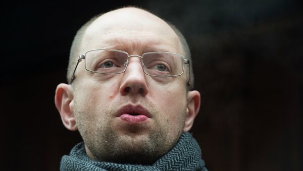 Исполняющий обязанности премьер-министра Украины Арсений Яценюк. Архивное фото Исполняющий обязанности премьер-министра Украины Арсений Яценюк. Архивное фото