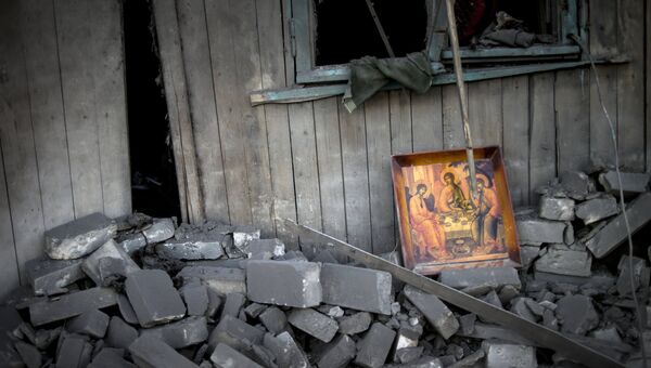 Ситуация в Луганской области. Архивное фото Ситуация в Луганской области. Архивное фото
