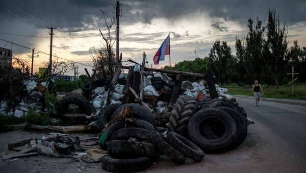 Ситуация в Луганске. Архивное фото Ситуация в Луганске. Архивное фото