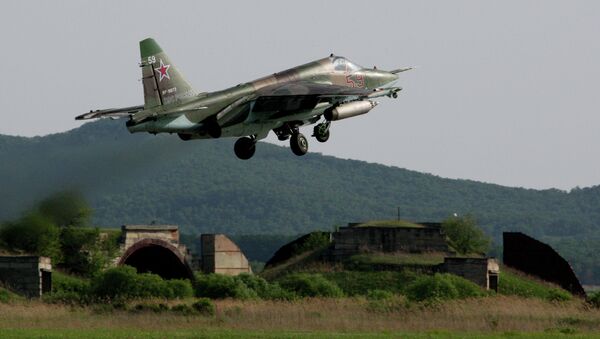 Штурмовик Су-25 СМ. Архивное фото Штурмовик Су-25 СМ. Архивное фото