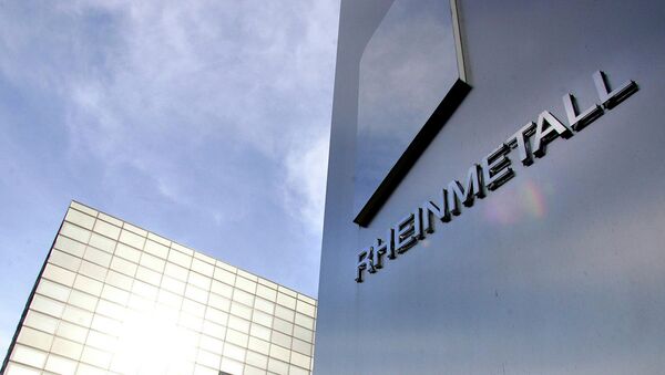 Штаб-квартира концерна Rheinmetall в Дюссельдорфе. Архивное фото Штаб-квартира концерна Rheinmetall в Дюссельдорфе. Архивное фото