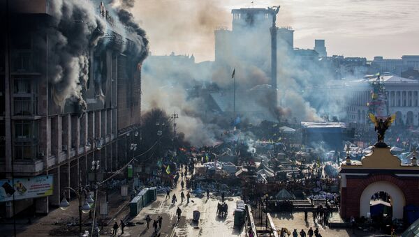 Ситуация в Киеве. Архивное фото Ситуация в Киеве. Архивное фото