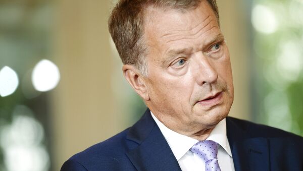 Президент Финляндии Саули Нийнистё Президент Финляндии Саули Нийнистё