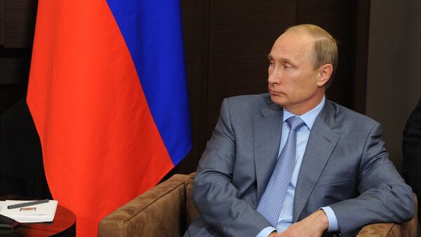 Президент России Владимир Путин. Архивное фото Президент России Владимир Путин. Архивное фото