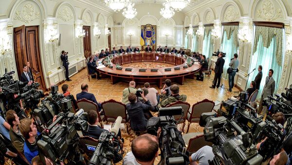Заседание Совета национальной безопасности и обороны Украины. Архивное фото Заседание Совета национальной безопасности и обороны Украины. Архивное фото