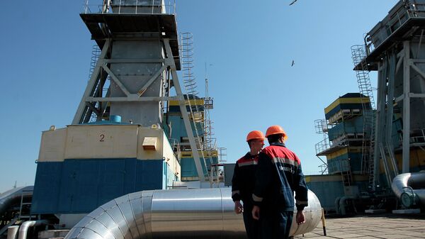 Рабочие станции газопровода возле Ужгорода Рабочие станции газопровода возле Ужгорода