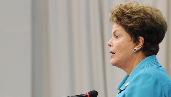 Президент Бразилии Дилма Роуссефф, архивное фото Президент Бразилии Дилма Роуссефф, архивное фото