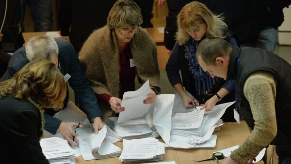 Подчет голосов на выборах в ДНР Подчет голосов на выборах в ДНР