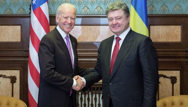 Встреча П.Порошенко и Дж.Байдена в Киеве. Архив Встреча П.Порошенко и Дж.Байдена в Киеве. Архив