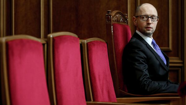 Премьер-министр Украины Арсений Яценюк. Архивное фото Премьер-министр Украины Арсений Яценюк. Архивное фото