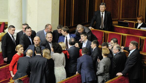 Заседание Верховной Рады Украины. Архивное фото Заседание Верховной Рады Украины. Архивное фото